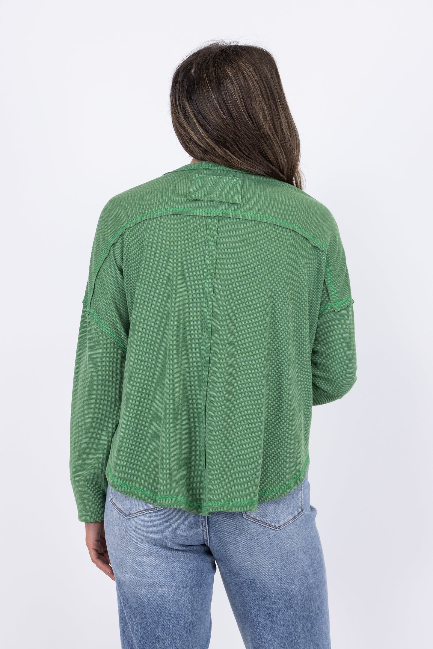 Sit Back and Relax Women's Oversized Knit Long Sleeve Top