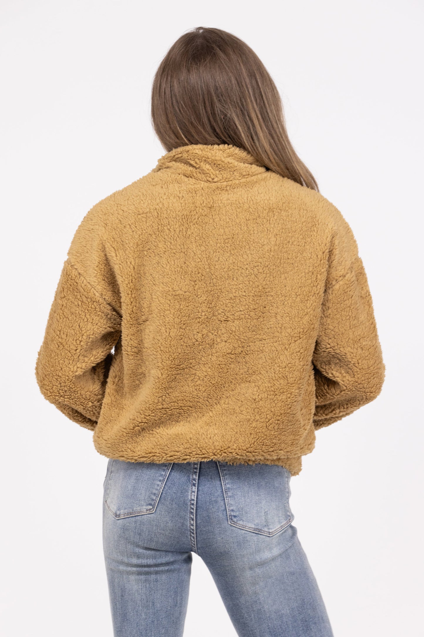 Friendly Fuzziness Women's Cozy 1/4 Zip Jacket