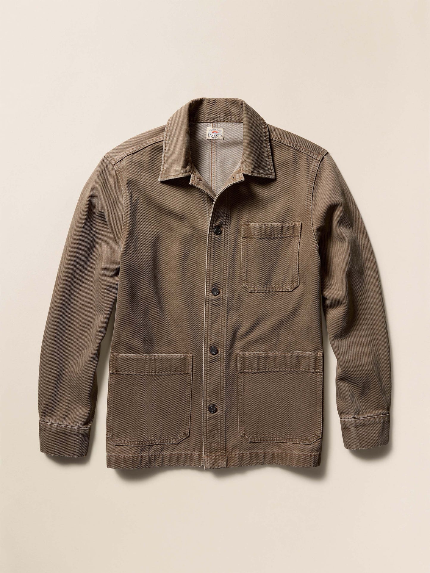High Ridge Twill Studio Jacket - Almond Hill Wash