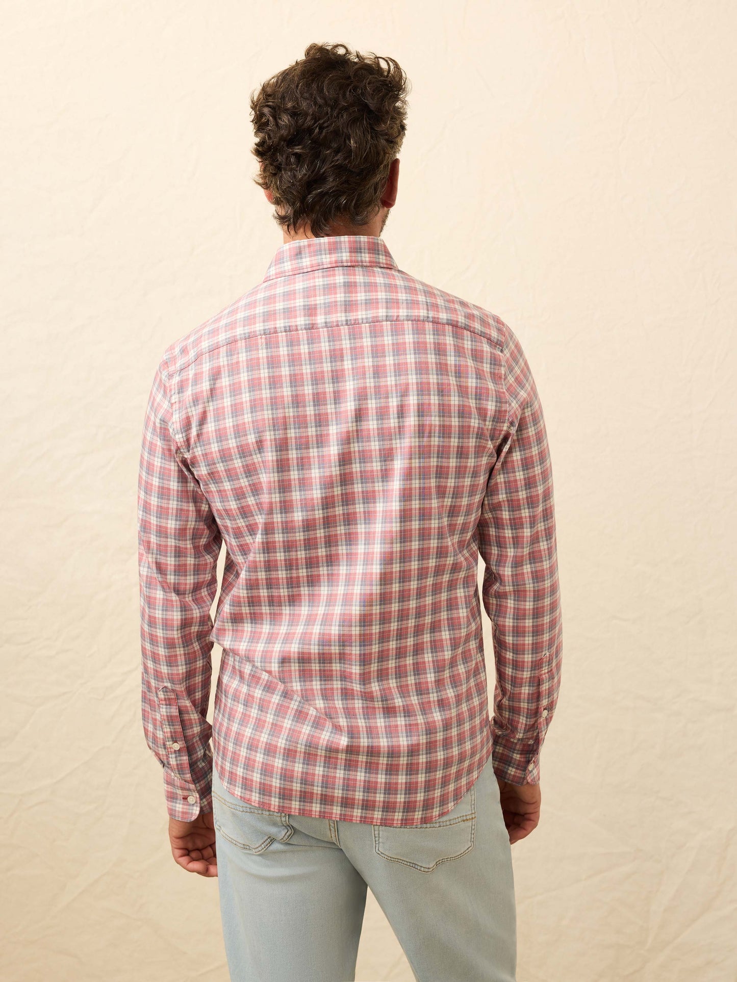 The Movement™ Shirt - Red Charcoal Plaid