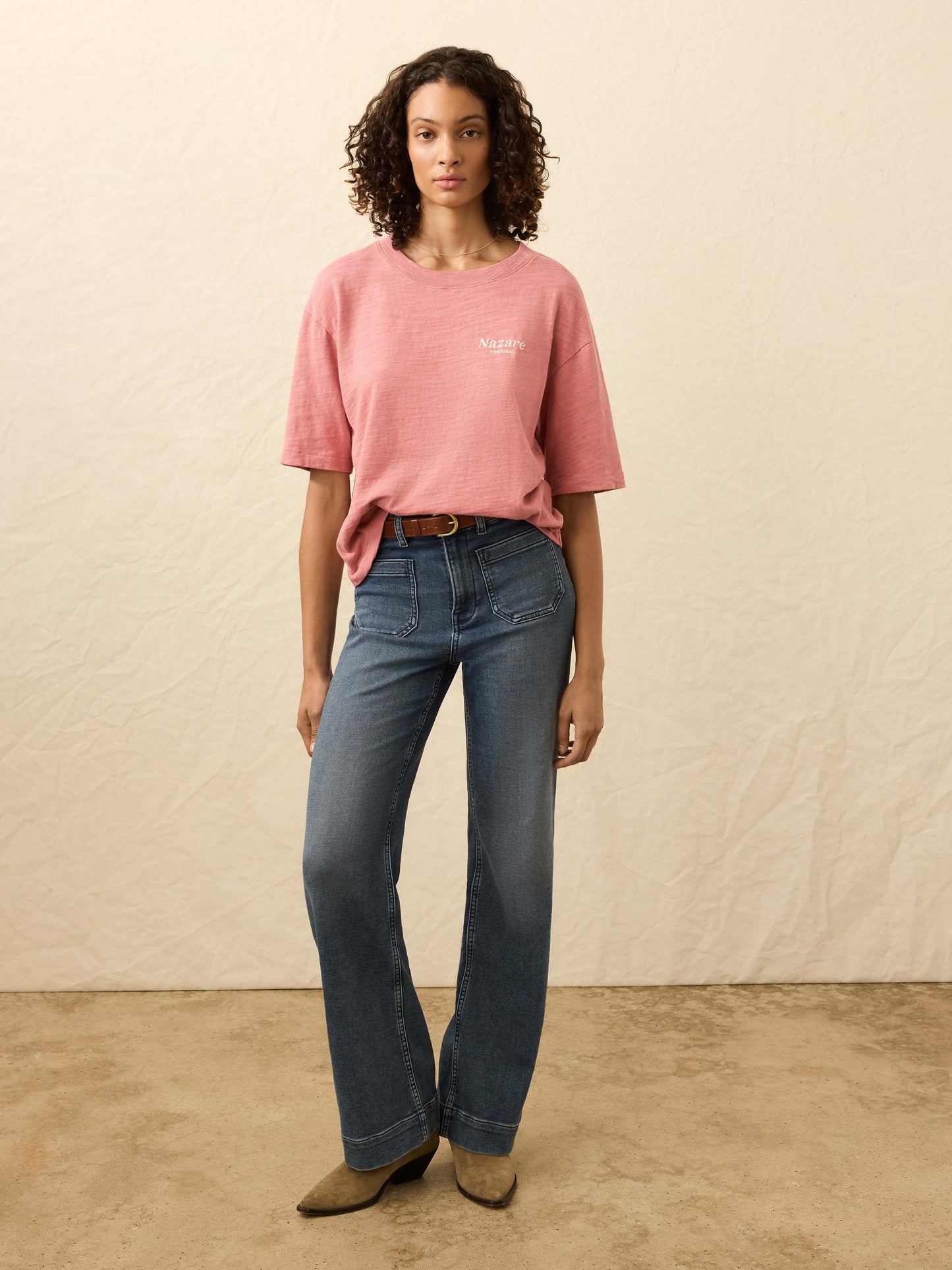Sunwashed Regenerative Tee - Faded Flag