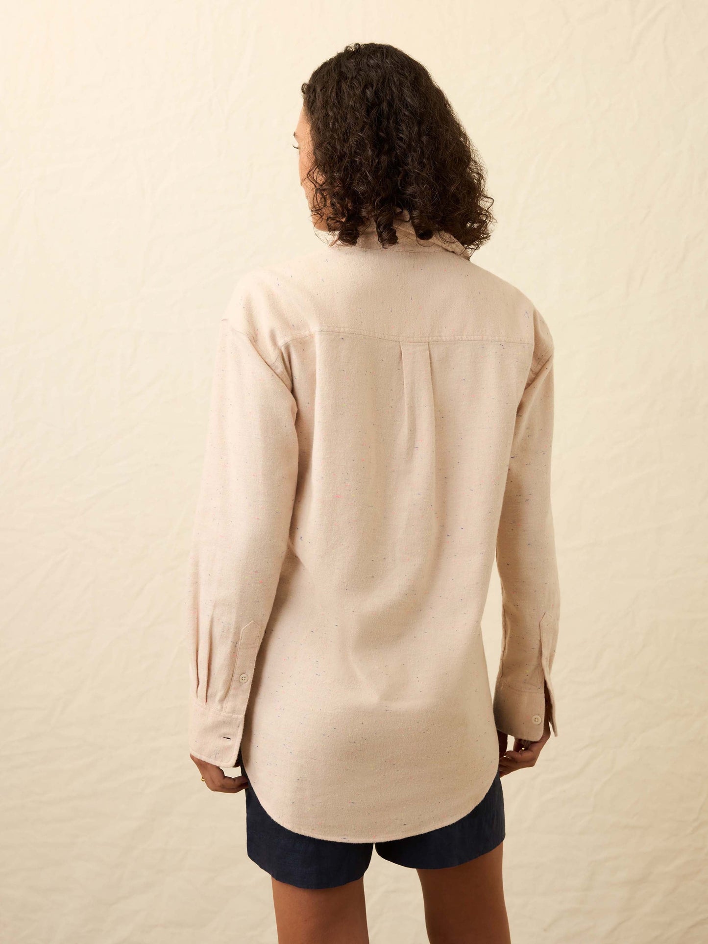 The Heirloom Portuguese Flannel Overshirt - Dune Nep