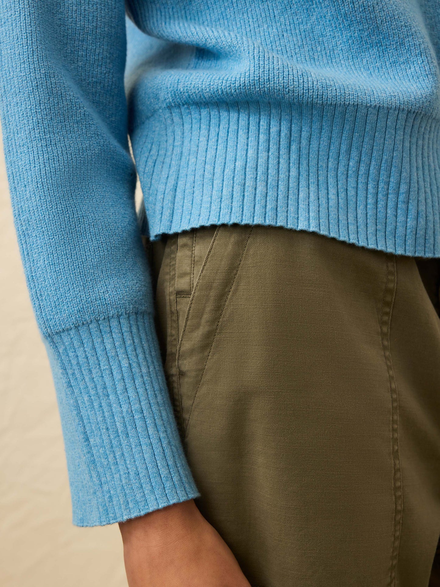 Jackson Crewneck Sweater - Iceland Blue