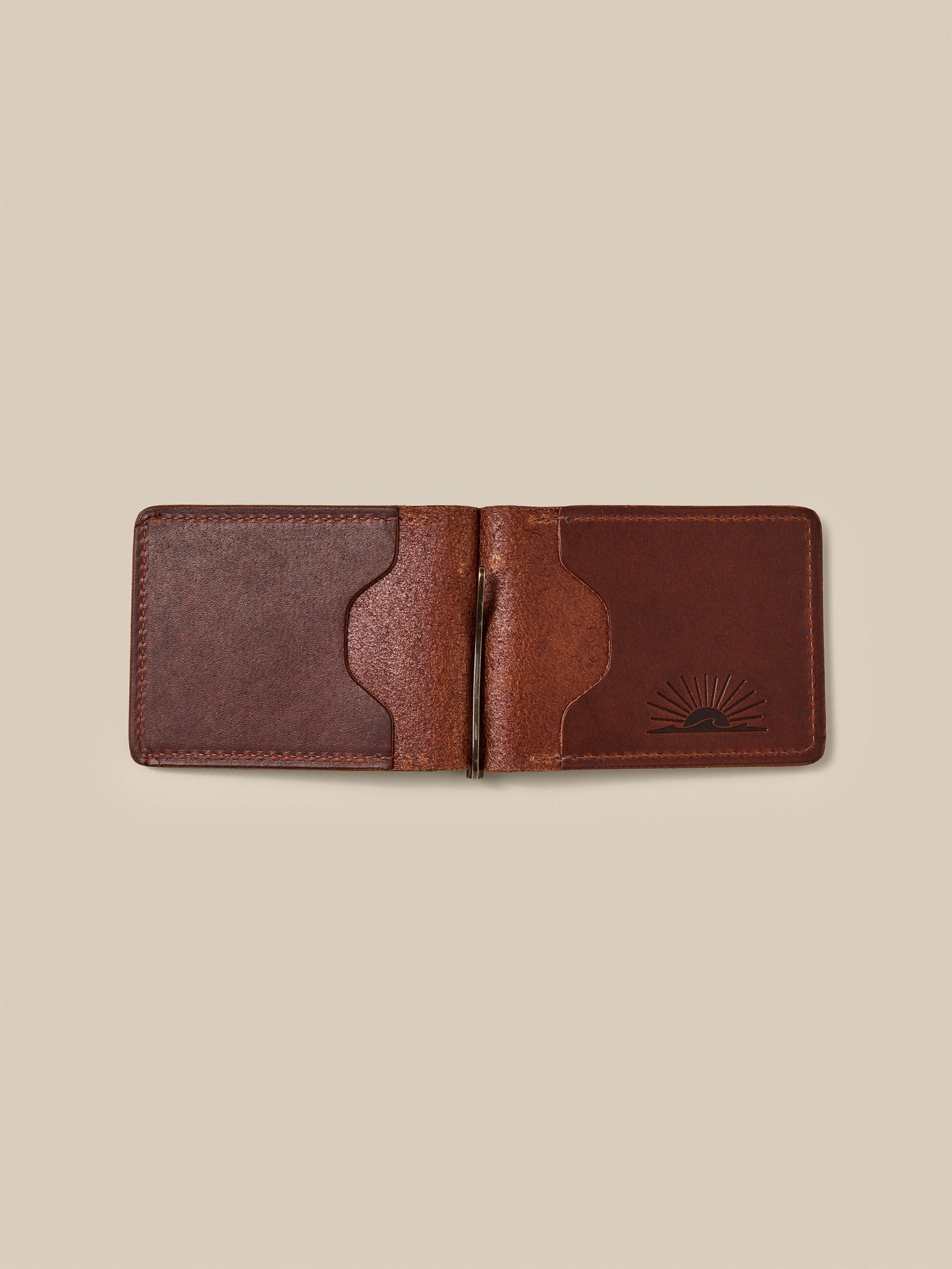 Money Clip - Brown