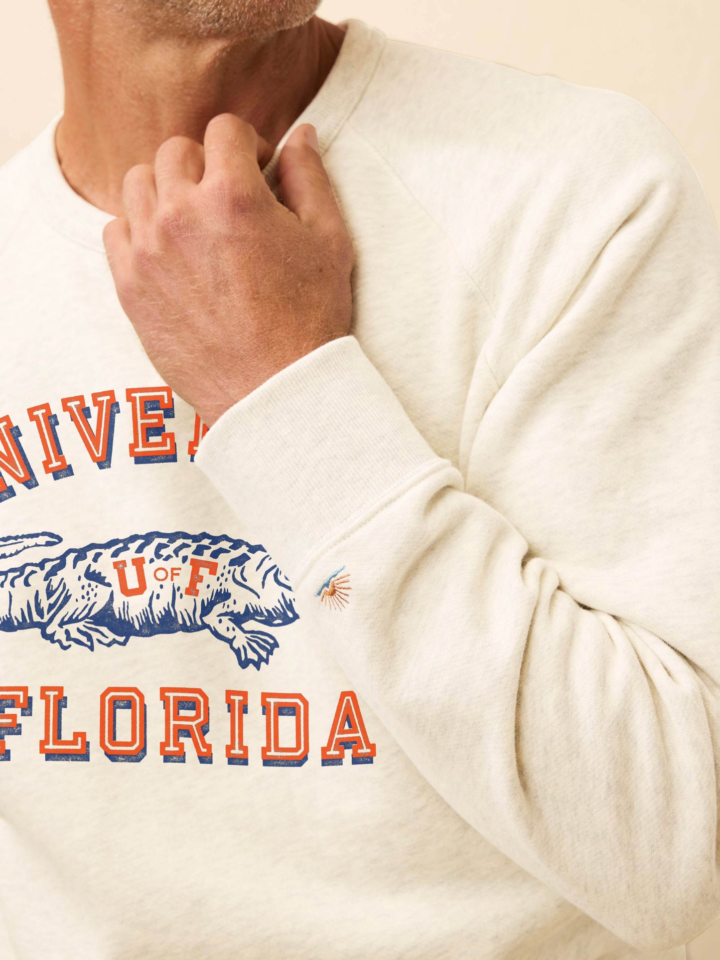 University of Florida High Standard Fleece Crewneck - Cabo Blanco