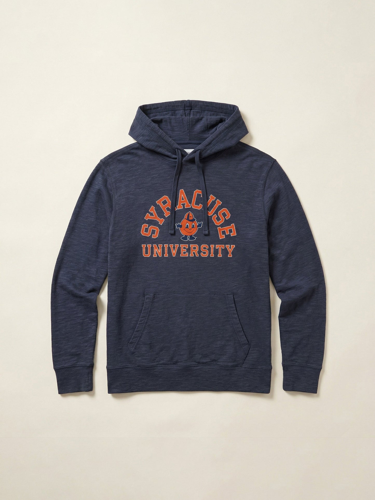Syracuse University Sunwashed Slub Hoodie - Blue Nights
