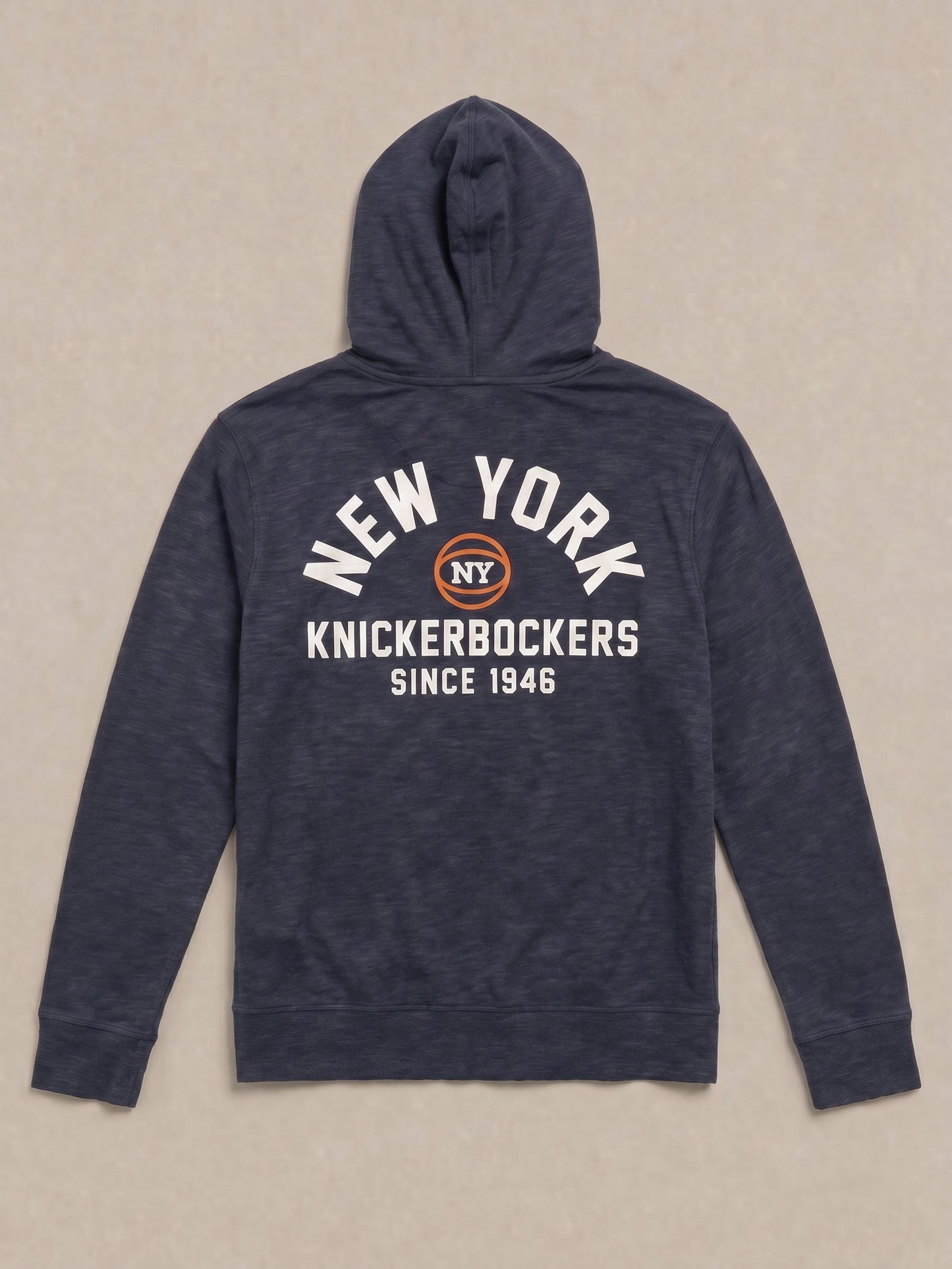 NY Knicks Sunwashed Organic Hoodie - Blue Nights