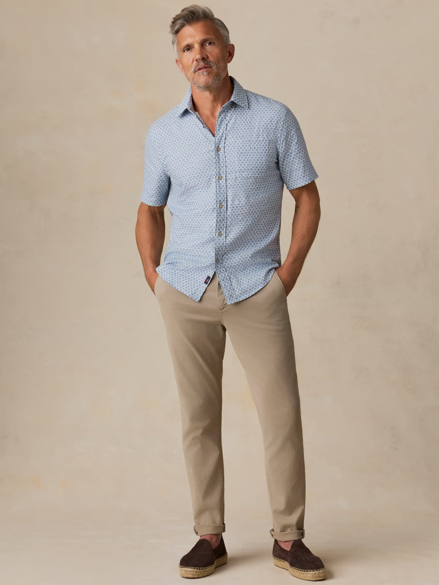 Short-Sleeve Breeze Shirt - Fishscale Redux