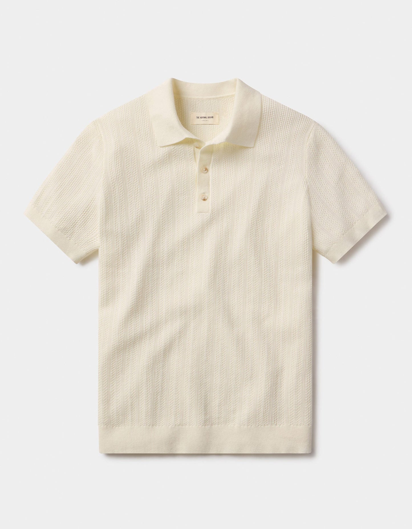 Robles Textured Knit Polo