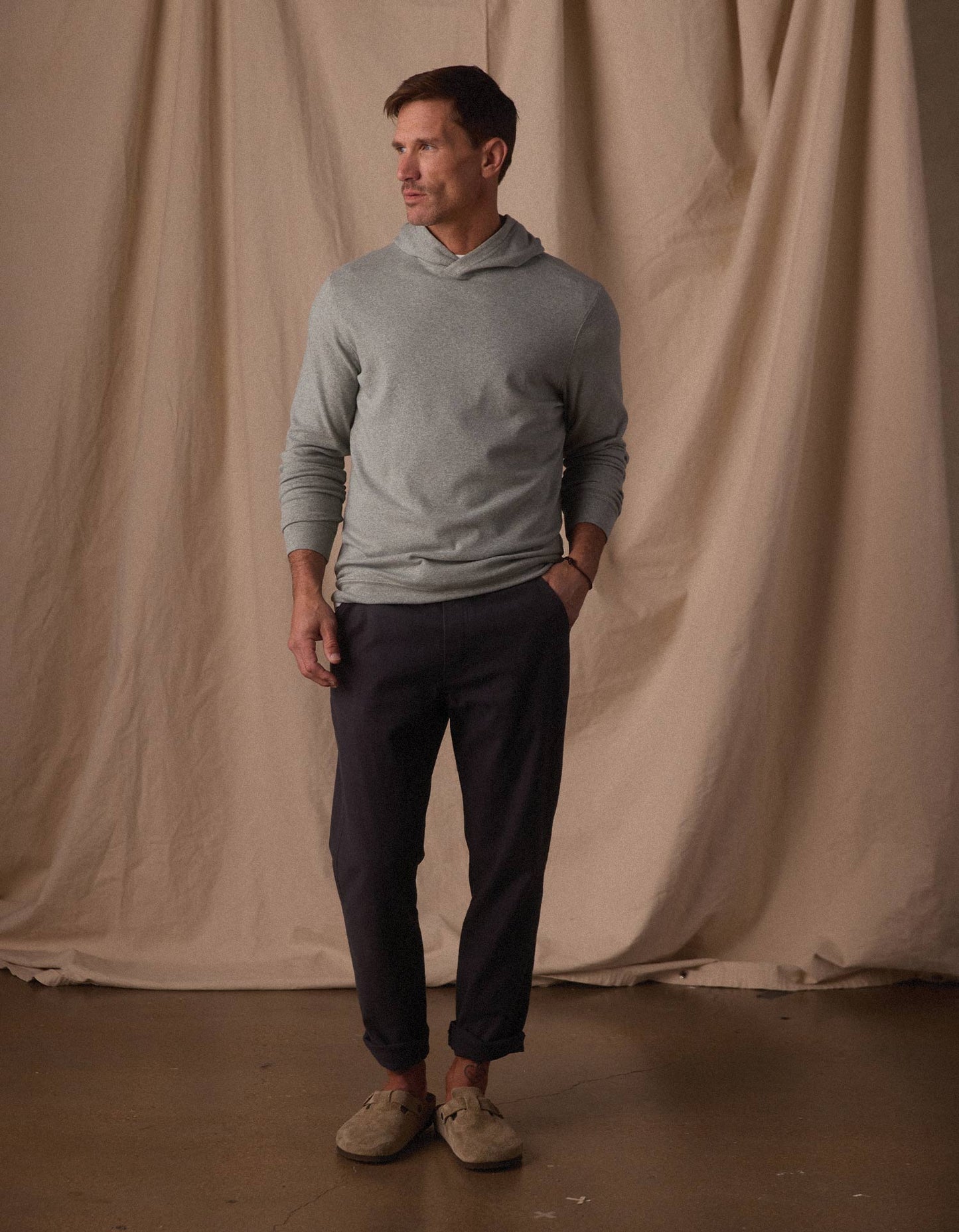 Puremeso Essential Hoodie in Sea Glass