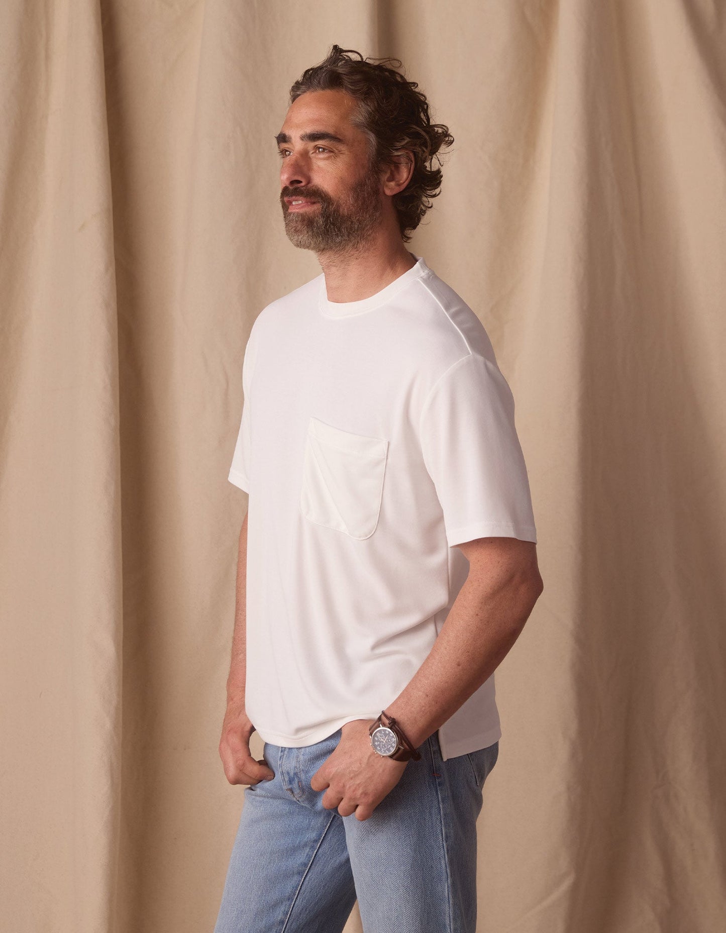 Laidback Tee in White