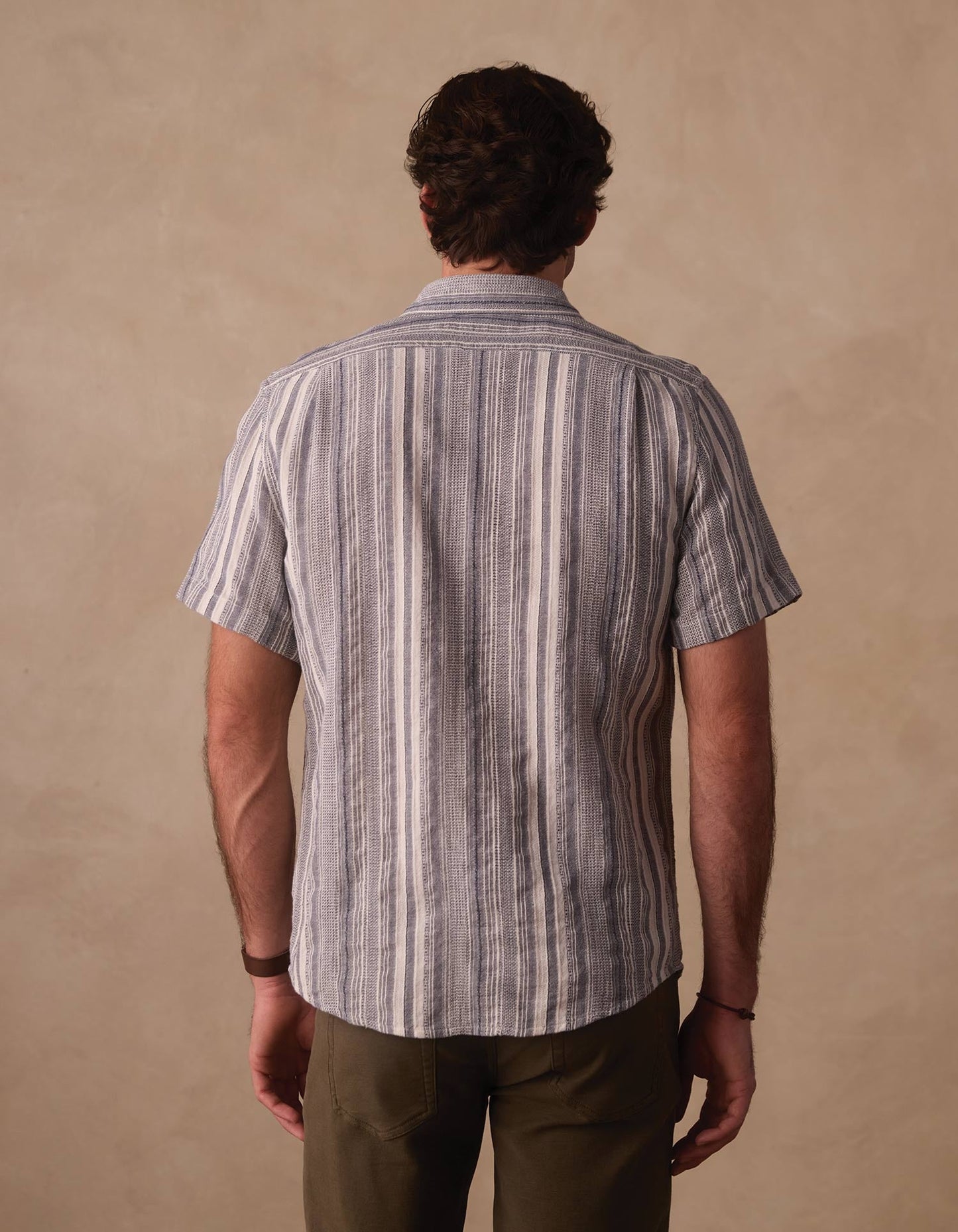 Freshwater Everyday Shirt in Positano Stripe