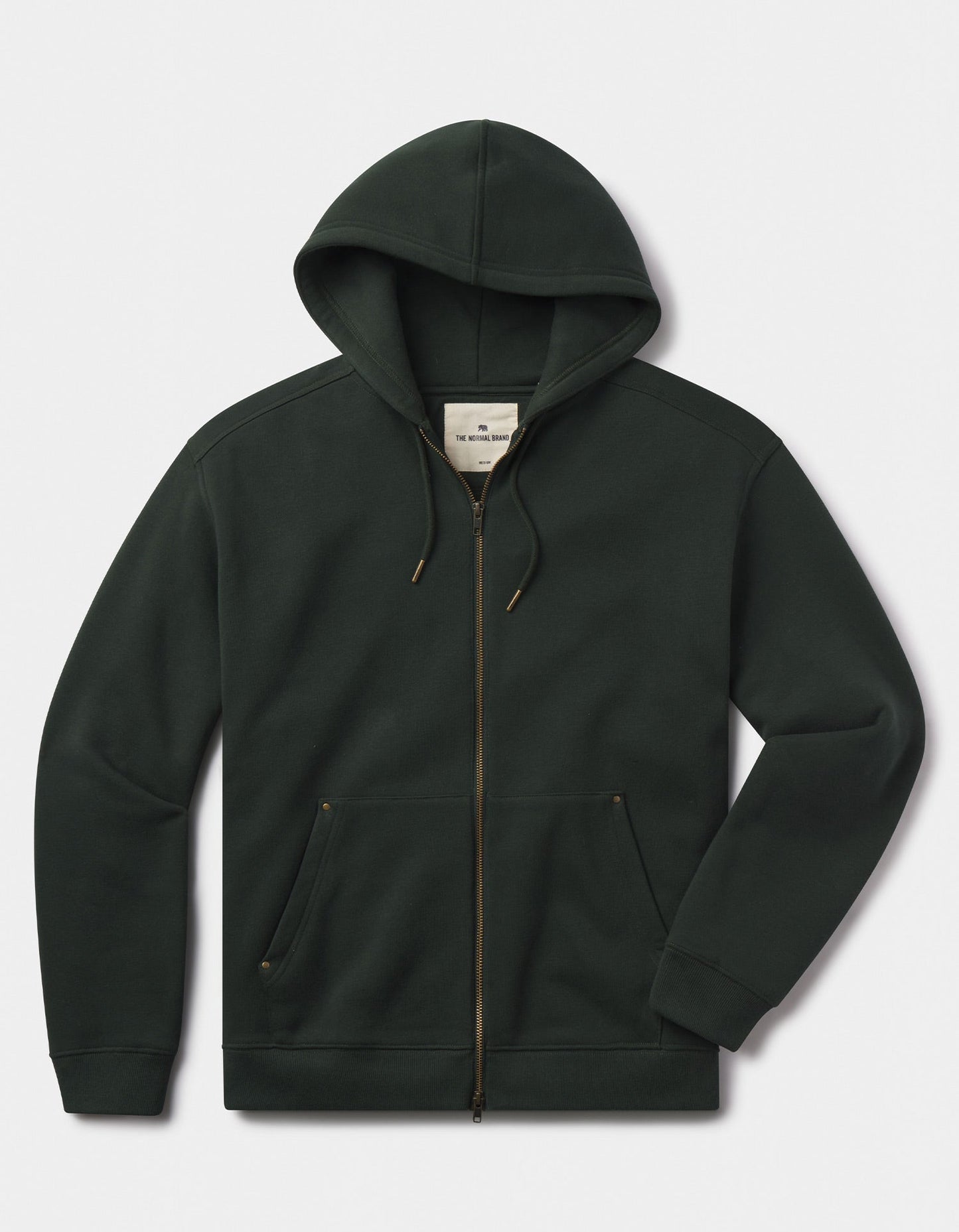 Normal Fleece Full Zip Hoodie