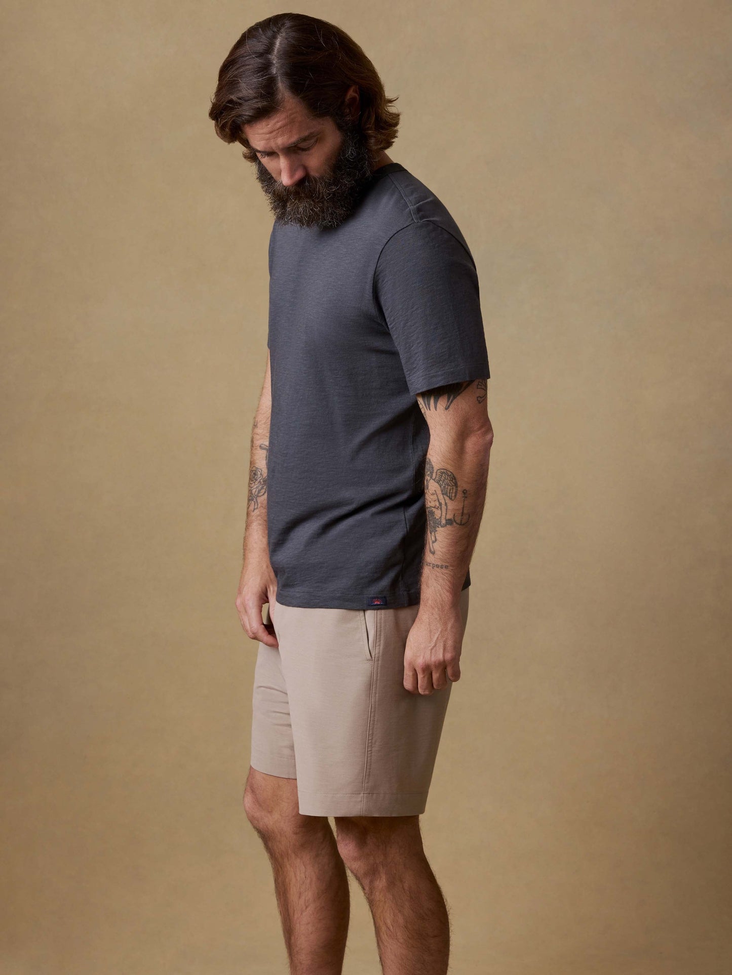 Sunwashed Regenerative Tee - Graphite