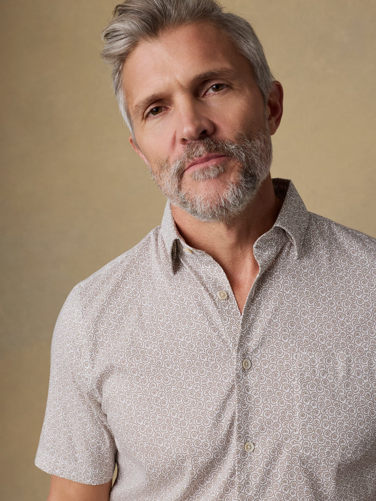 Short-Sleeve Movement™ Monterey Shirt - Wood Sunray Block