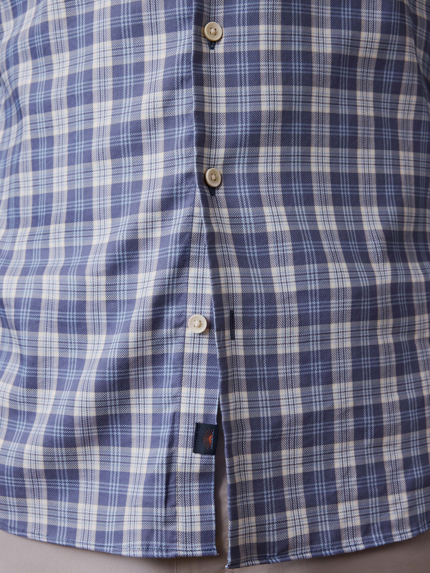 Movement™ Monterey Shirt - Blue Isle Plaid