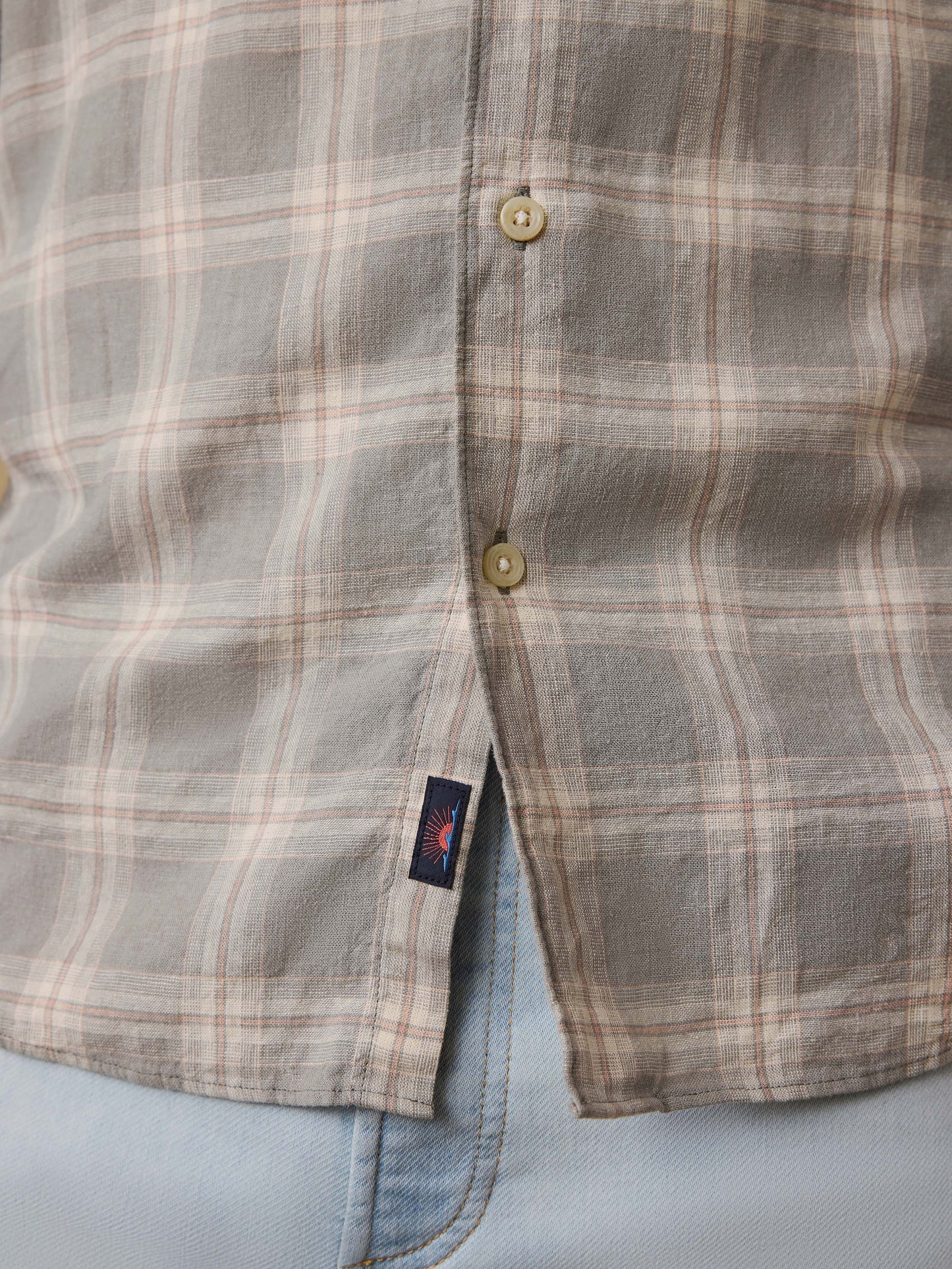 Palmetto Shirt - Shore Sage Plaid