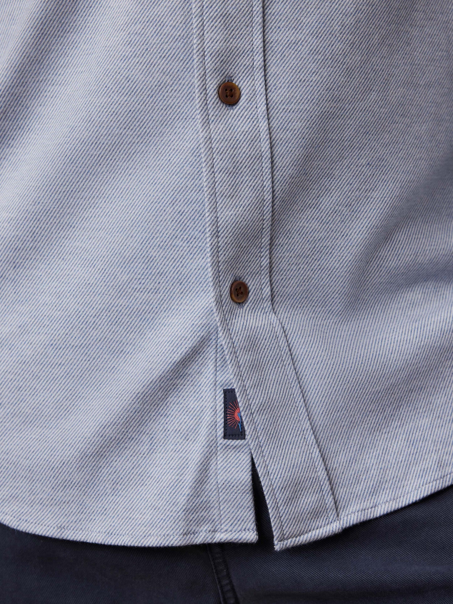 Coastline Knit Shirt - Oceanside Blue