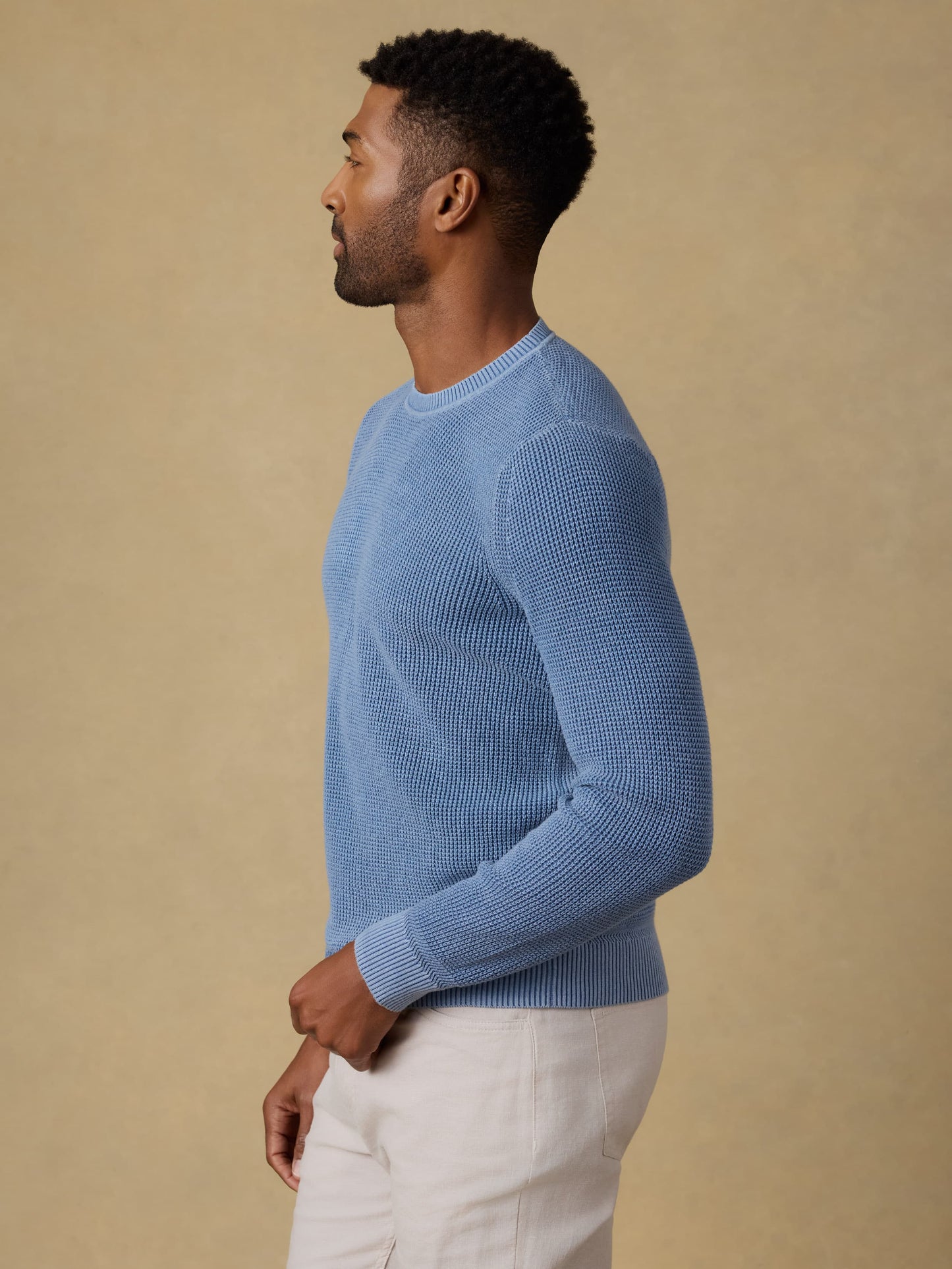 Sunwashed Crewneck Sweater - Blue Sea