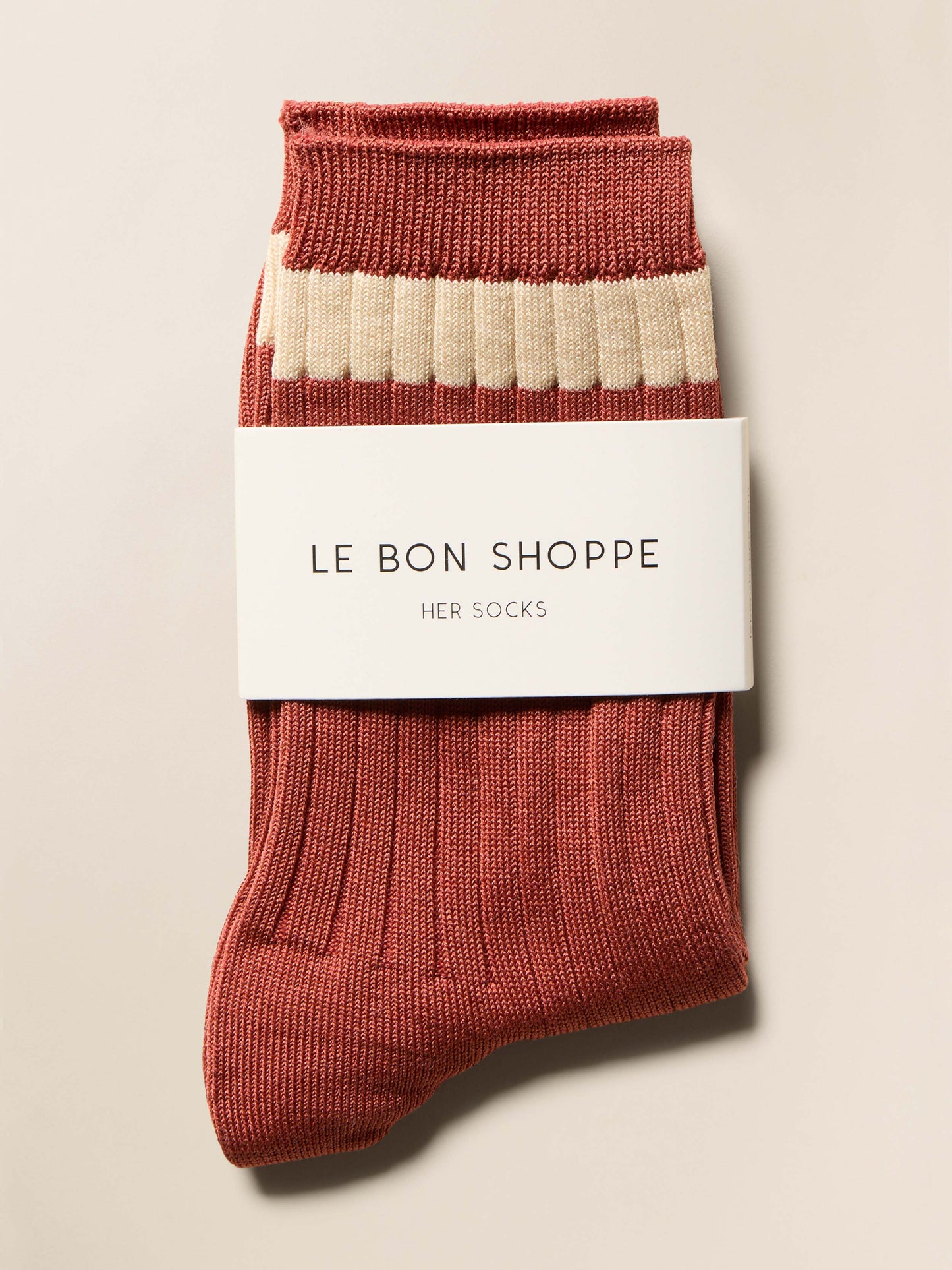 Le Bon Shoppe Her Varsity Socks - Tandori