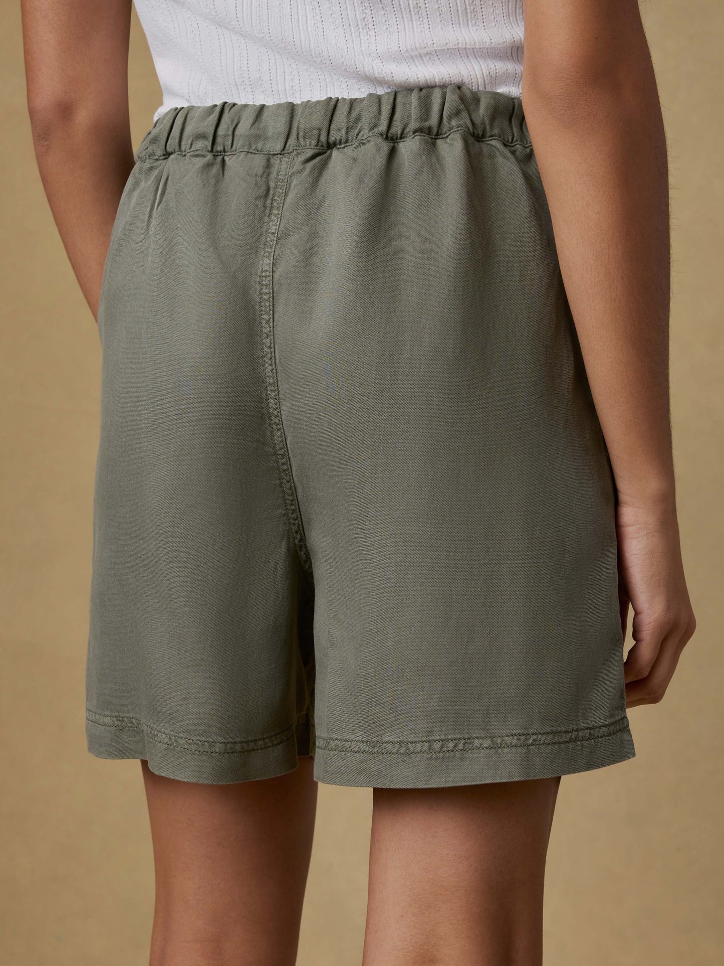 Topanga Drape Short - Thyme