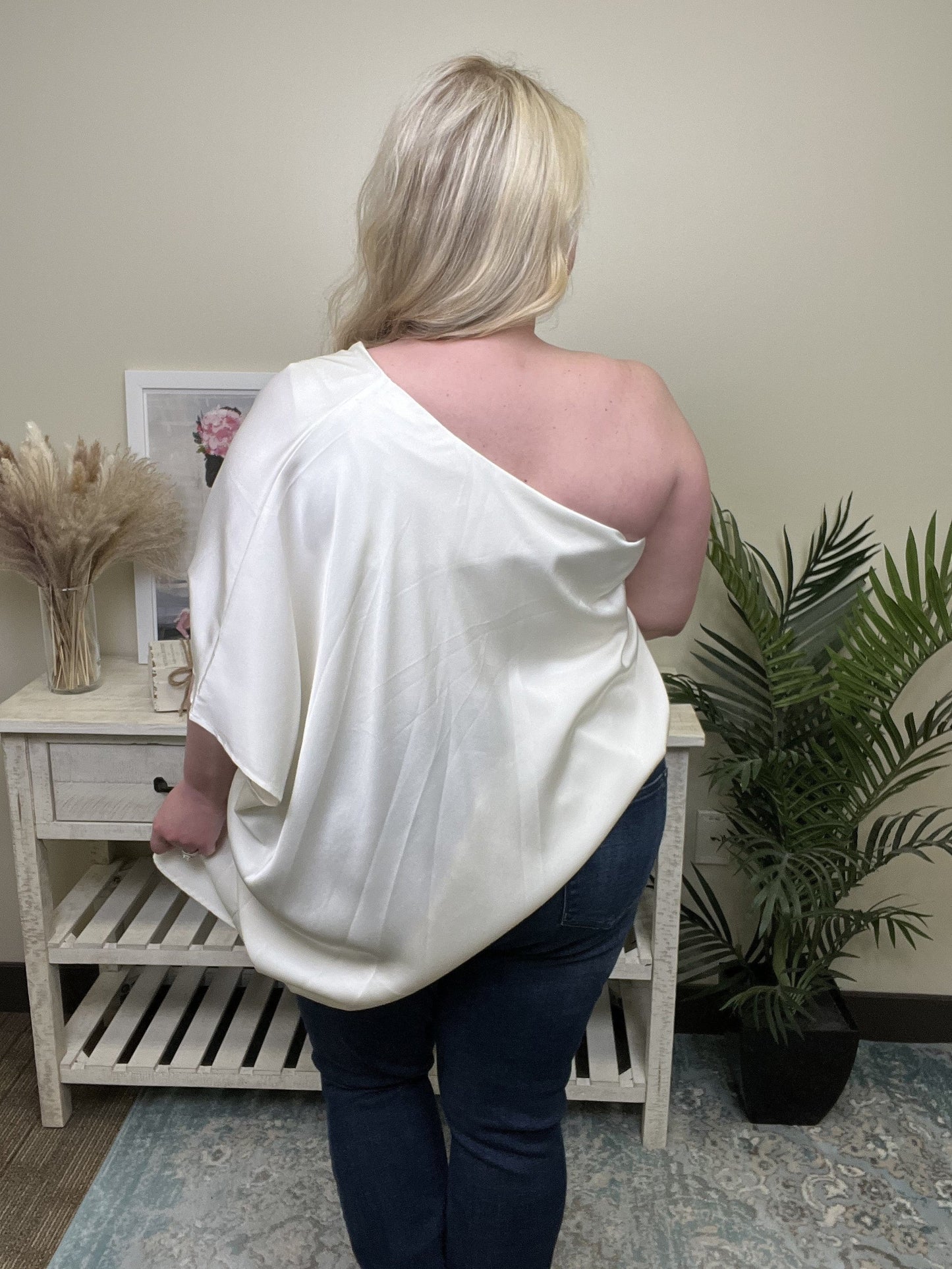 Prove Them Wrong Women's Glam One Shoulder Top