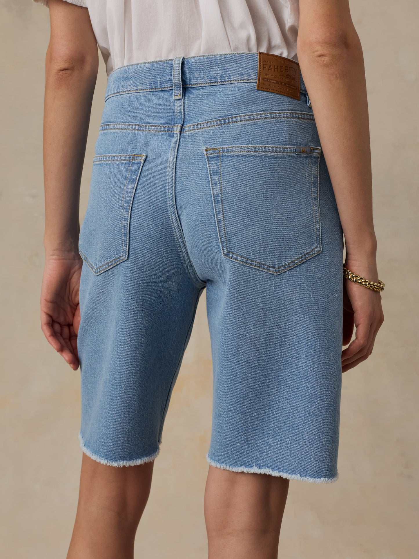 Boyfriend Denim Short - Bay Drift Wash