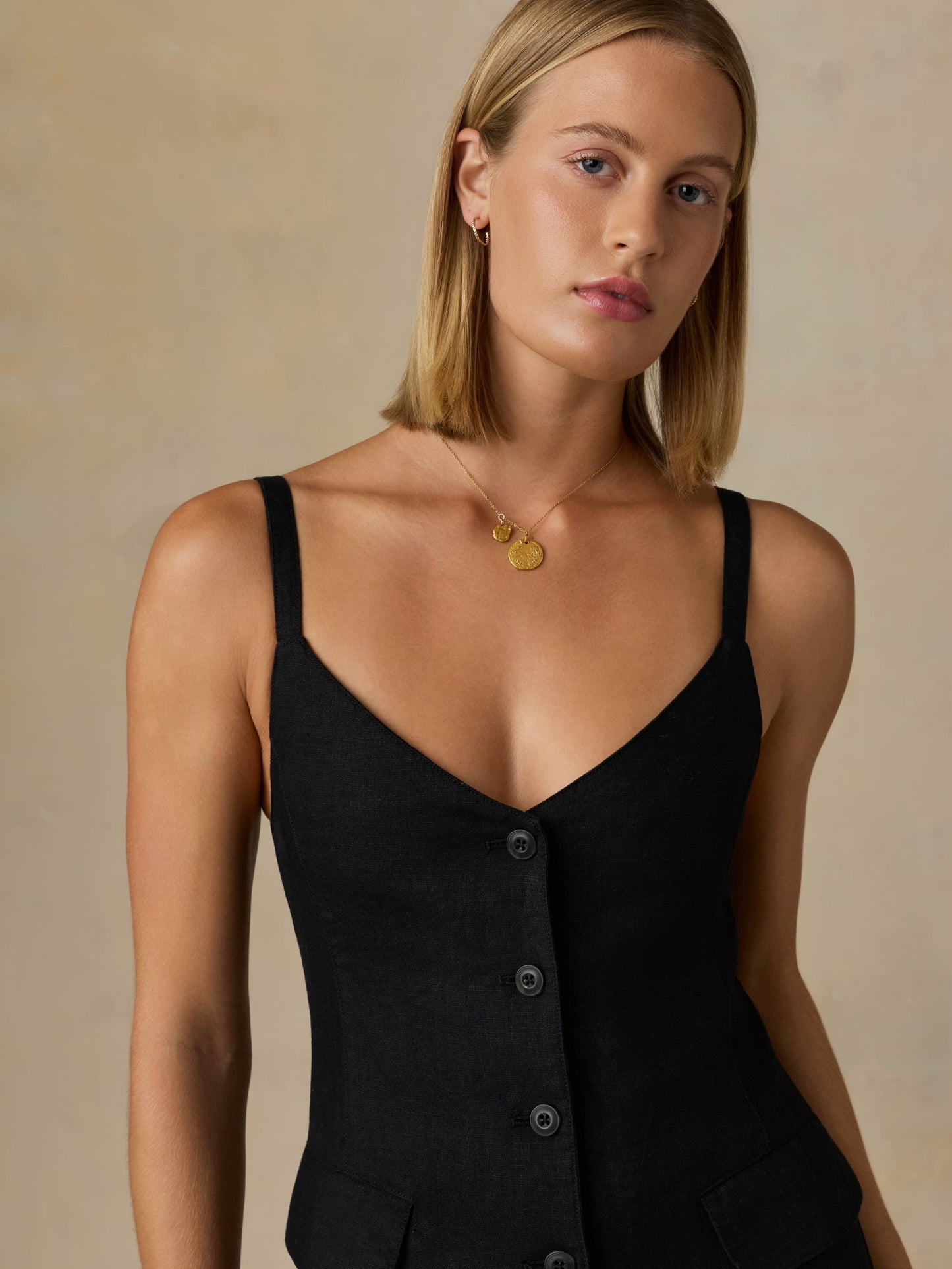 Sun Strider Milo Dress - Black
