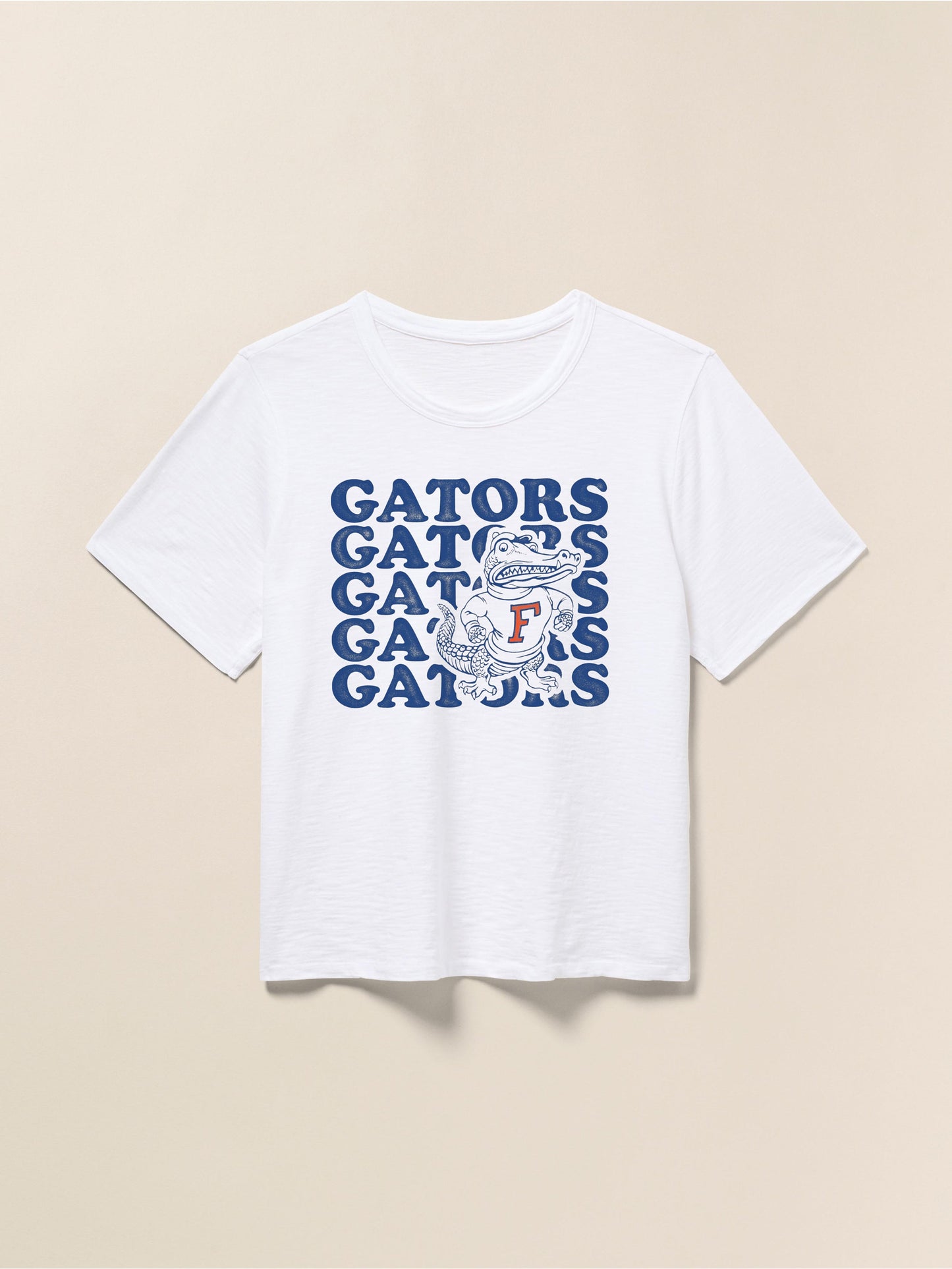 University of Florida Sunwashed Essential Tee - White