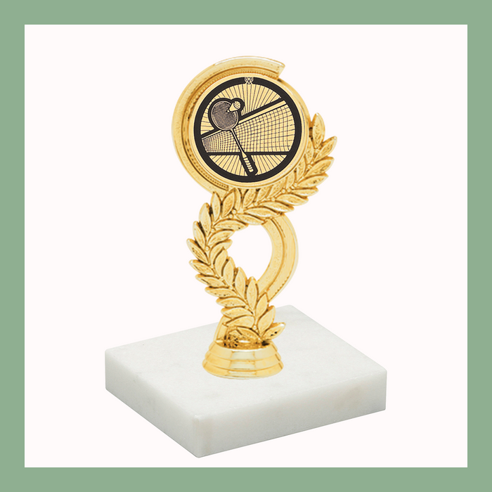 Badminton Mylar Figurine Trophy