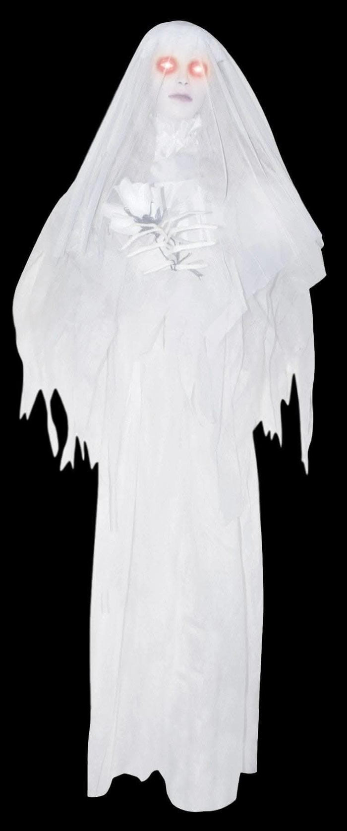 "Bride with Rose" Halloween Prop