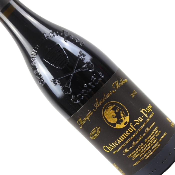 Domaine de Saje, Chateauneuf-du-Pape ROUGE "Marquis Anselme Mathieu" 2023