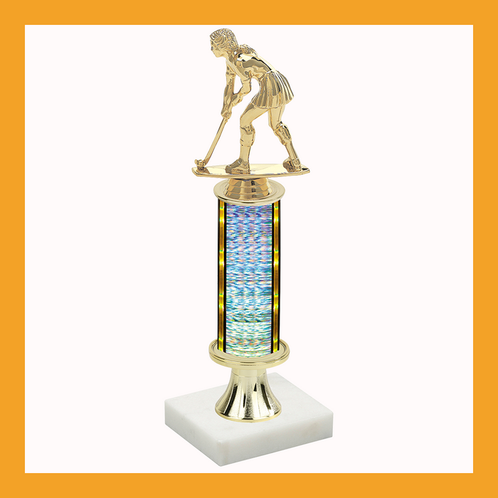 Field Hockey Pedestal Trophy