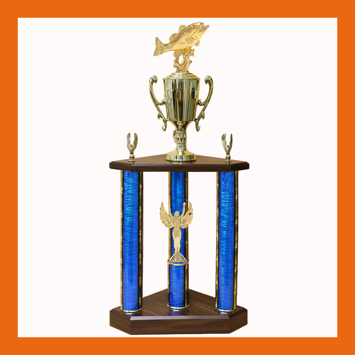 Fishing Three Poster Trophy