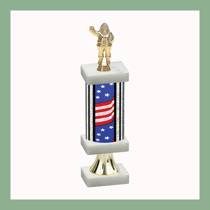 Holiday Column Pedestal Trophy