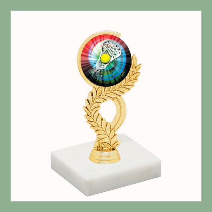 Lacrosse Mylar Figurine Trophy