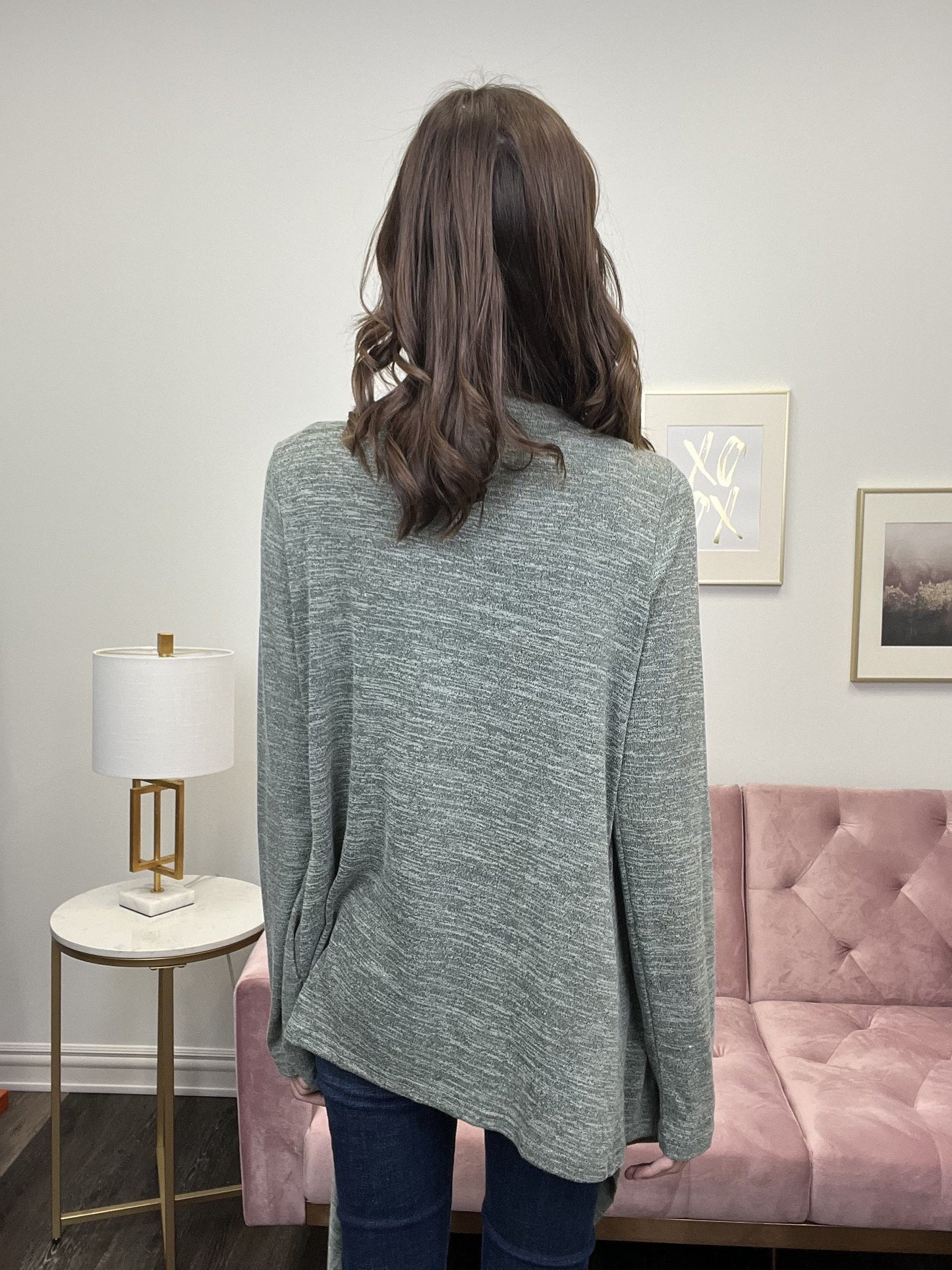 Some Type Of Love Women's Lightweight Waterfall Cardigan