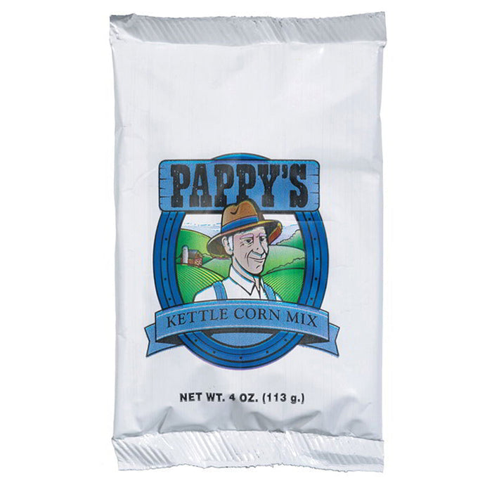 4-ounce pouch of Pappy's Kettle Corn Mix
