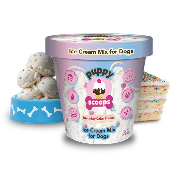 Puppy Scoops - Ice Cream MIX for Dogs - MADE IN USA