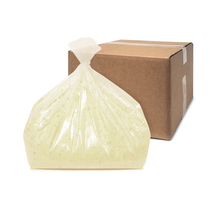 large bulk sized bag of ranch seasoning next to cardboard box