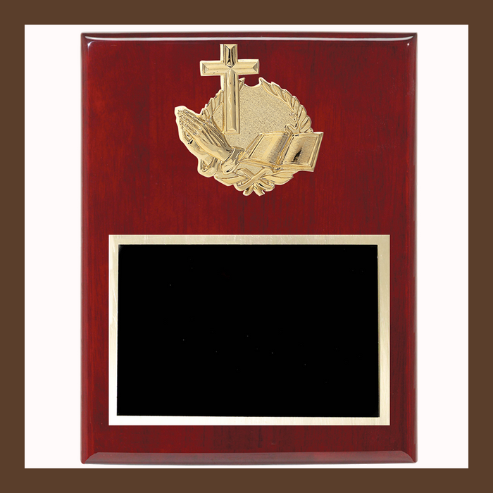 Religious Subject Theme Mounts For Rosewood Piano Finish Plaque