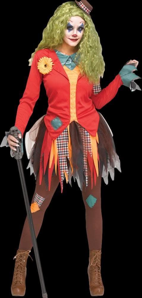 "Rowdy Clown" Women's Halloween Costume