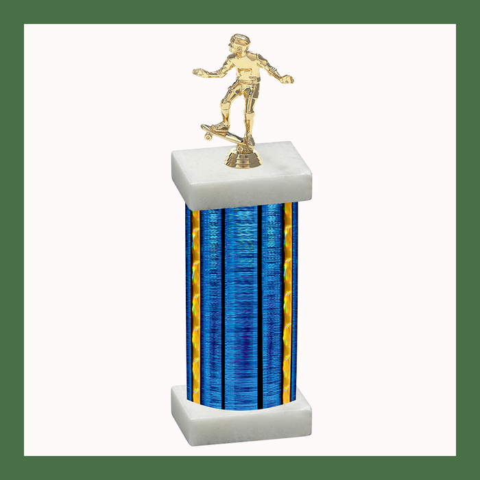 Skateboarding Column Trophy