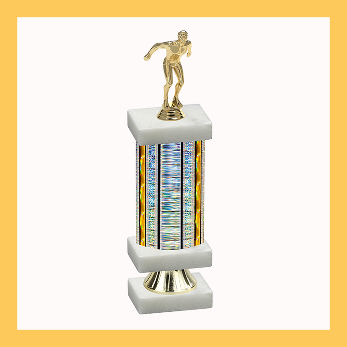 Swimming Column Riser Trophy