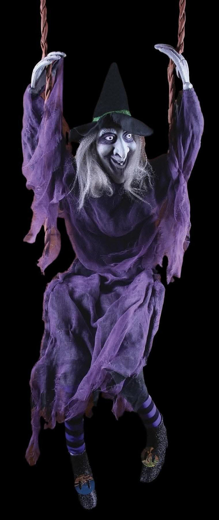 "Swinging Witch" Halloween Prop - 60 Inch - Open Box
