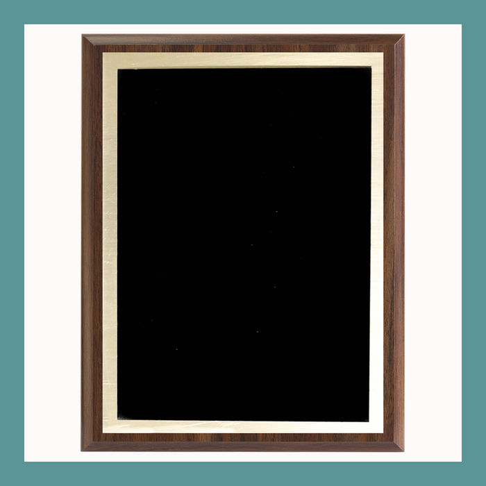 Walnut Finish Vertical Plaques
