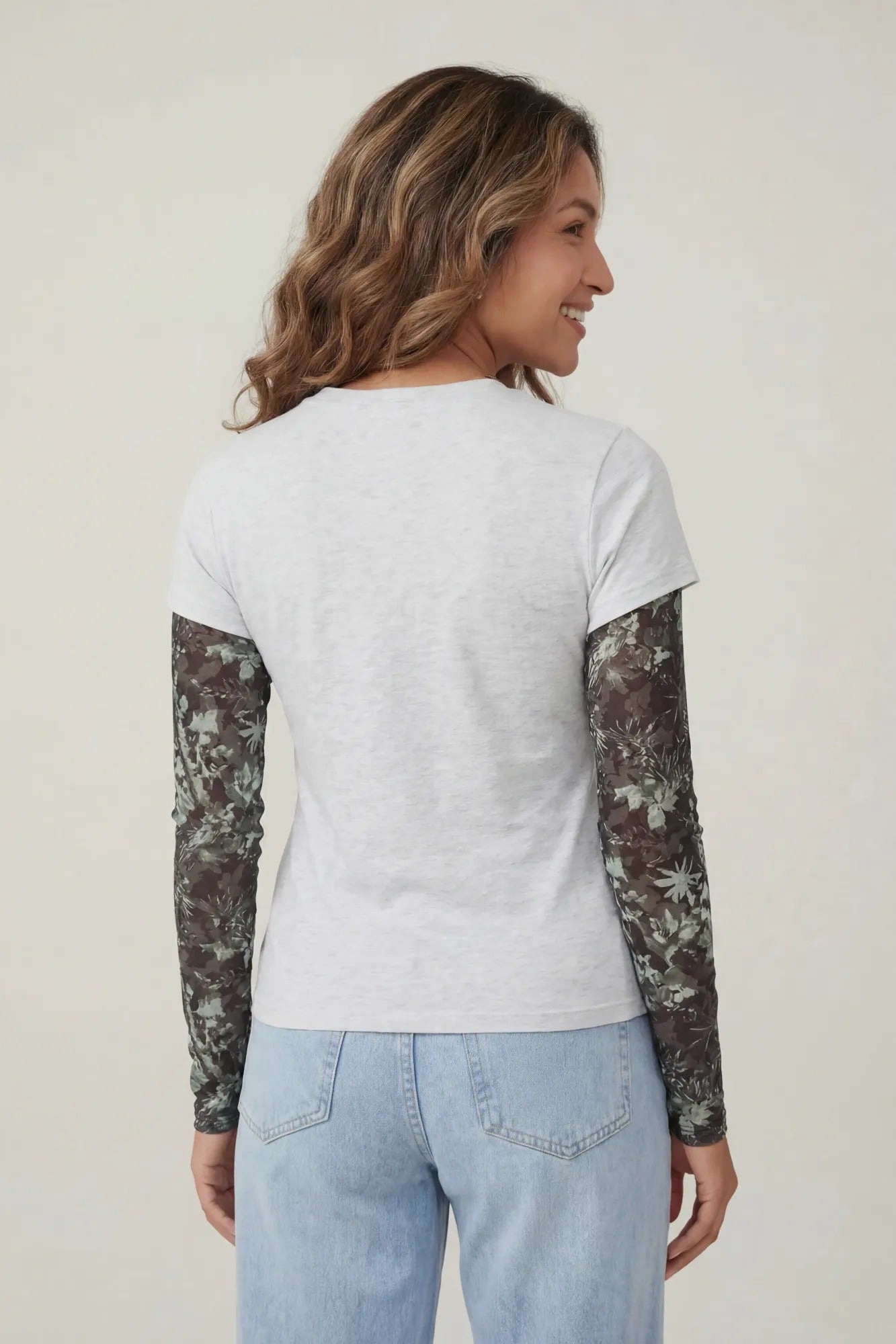 Double Sleeve Graphic T-Shirt
