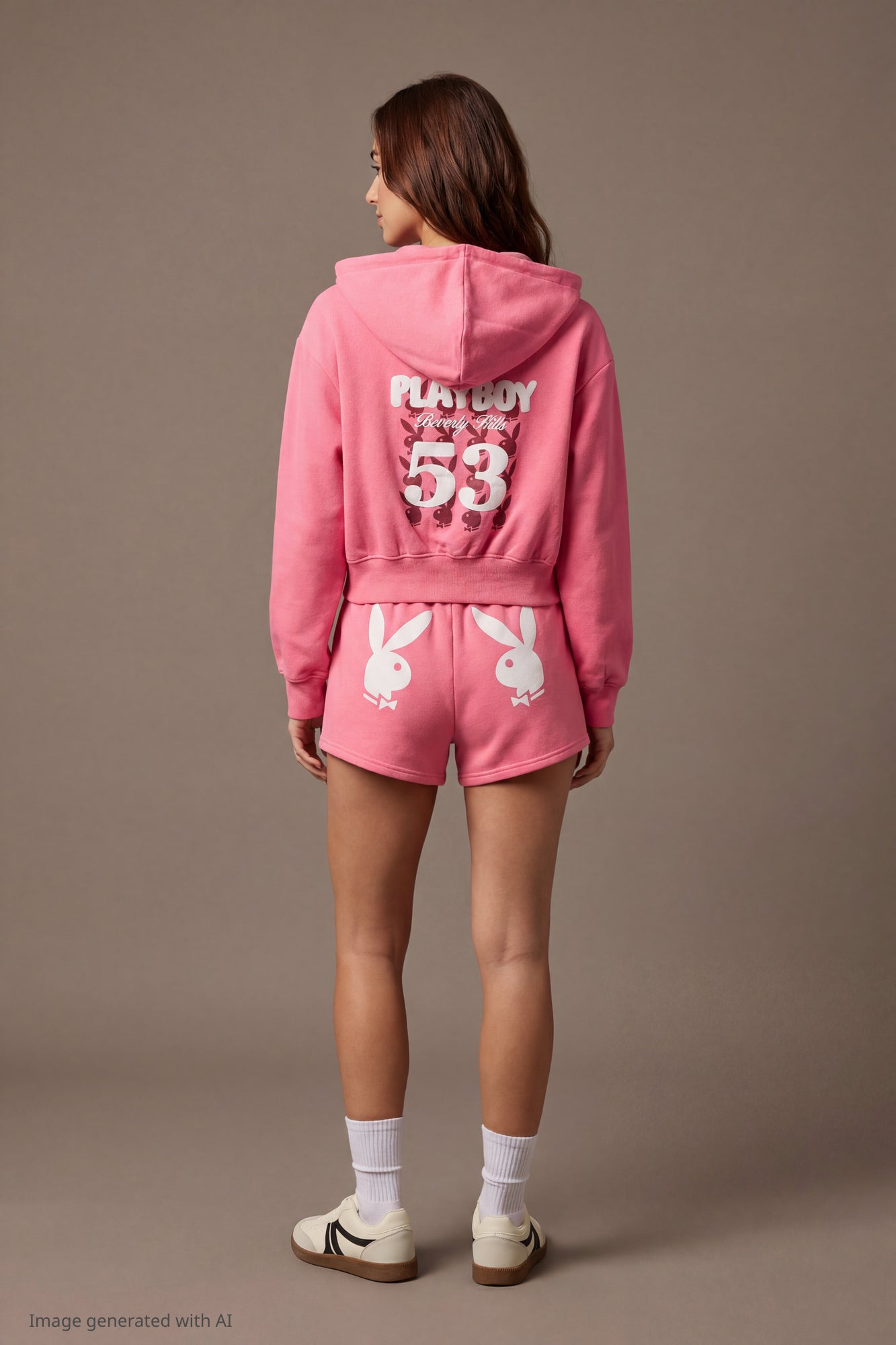 Playboy Fleece Graphic Zip Hoodie