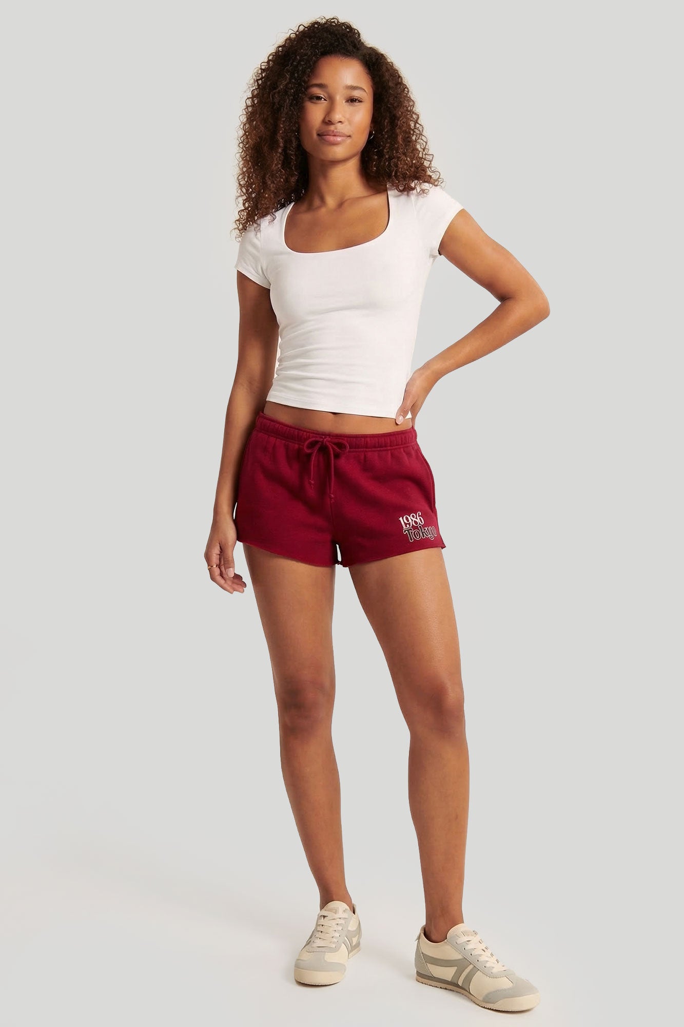 Graphic Fleece Micro Shortie