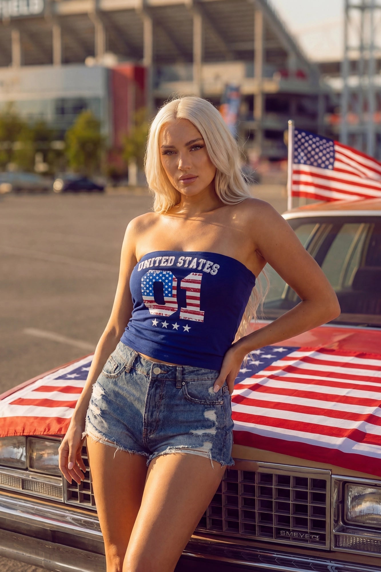 USA Graphic Tube Top